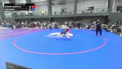 Junior Boys GR - 144 lbs Cons. Round 3 - Michael Martin, Jr, OR vs Sam DeHan, WA