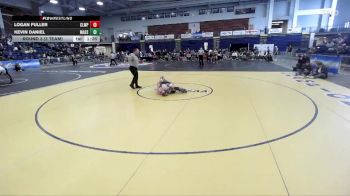 126 lbs Round 3 (3 Team) - Logan Fuller, Chautauqua Lake-Westfield-Panama vs Kevin Daniel, Massapequa