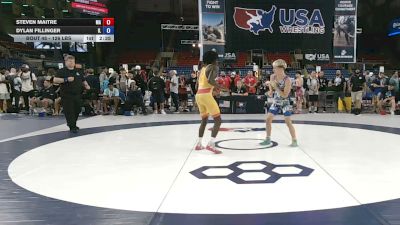 126 lbs Champ. Rd Of 128 - Steven Maitre, Massachusetts vs Dylan Fillinger, Illinois