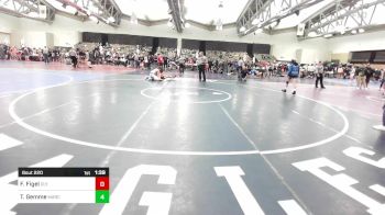 110-I lbs Round Of 16 - Frank Figel, Olympic vs Taiyo Gemme, MarcAurele Youth