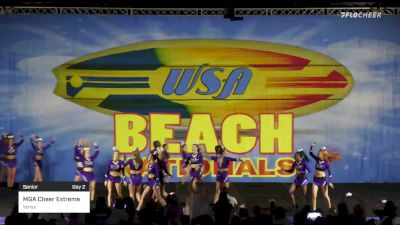 MGA Cheer Extreme - Vortex [2022 Senior Day 2] 2022 WSA Beach Nationals