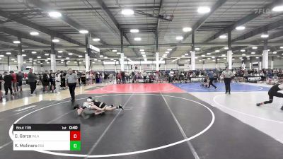 69 lbs Consolation - Cree Garza, Inland Northwest Training Center vs Kason Molinaro, Rising Sun WC