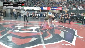 G - 125 lbs Champ. Round 1 - Trinity Stoner, Helena Capital (Girls) vs Ainsley Peretto, Ronan (Girls)