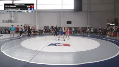126 lbs Quarters - Loc Webber, Beastmode Wrestling vs Peyton Schoettle, INRTC