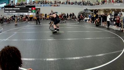 175 lbs Round 3 (6 Team) - Cael Mitton, Wellington vs Sheldon Fouche, Trojan WC