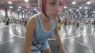 86 lbs Round 5 (4pm Saturday) - Molly Mooney, Team VA/USA vs Brynlee Gilmore, Florida Elite