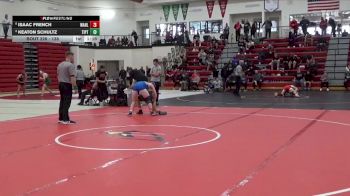 138 lbs Cons. Semi - Isaac French, Wahlert, Dubuque vs Keaton Schultz, Tipton