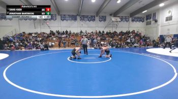 179 lbs Champ. Round 2 - Jonathan Bartnicki, Novato vs Tavis Kjer, Arcata
