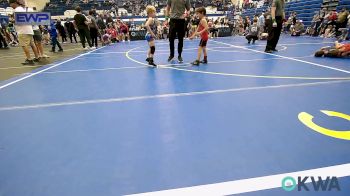 49 lbs Consi Of 8 #2 - Teagen Martinez, Carl Albert vs Mason Gregory, Choctaw Ironman Youth Wrestling