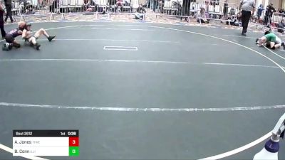 61 lbs Consi Of 8 #2 - Aamir Jones, Threshold WC vs Brysen Conn, Illinois Valley Youth