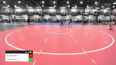 116 lbs Consi Of 8 #2 - Cullen Edwards, St Francis vs Bennet Palmeri, Fairport