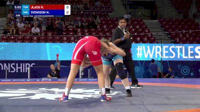 65 kg 1/4 Final - Khadija Jlassi, Tunisia vs Nora Svensson, Sweden