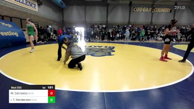 173 lbs Round Of 32 - Malachi Carrasco, Selma vs Tradyn Henderson, Blackfoot (ID)