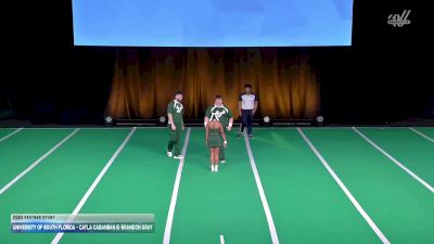 University of South Florida - Cayla Cabanban & Brandon Gray [2026 Coed Partner Stunt] 2026 UCA & UDA College Cheerleading and Dance Team National Championship