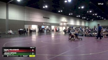 132 lbs Placement Matches (16 Team) - Isaac Velazquez, SOWA vs Jeziah Gipson, Mooresville