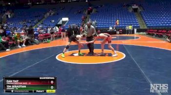 106 lbs Quarterfinals (8 Team) - Tim Sebastian, Geneseo vs Dan Tait, Chicago (Brother Rice)