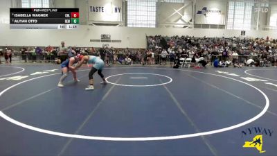 138 lbs Round 4 - Aliyah Otto, Revolution Elite Wrestling vs Isabella Wagner, Club Not Listed