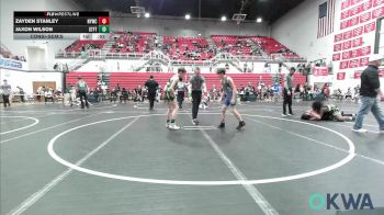 92-96 lbs Consolation - Zayden Stanley, Newcastle Youth Wrestling vs Jaxon Wilson, Standfast