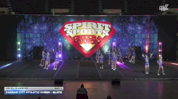 Kansas City Athletic Cheer - Slate [2026 L3 Junior Day 1] 2026 Spirit Sports Kansas City Nationals