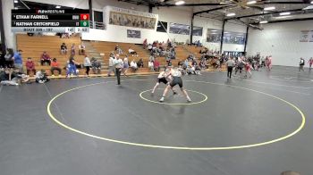 197 lbs Semifinal - Nathan Critchfield, Indiana Tech vs Ethan Farnell, Unattached-Indianapolis