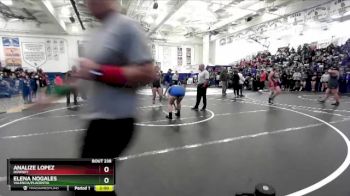 170 lbs Champ. Round 2 - Elena Nogales, Valencia/Placentia vs Analize Lopez, Downey