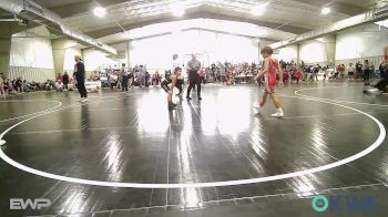 58 lbs Consi Of 4 - Colt Lott, Fort Gibson Youth Wrestling vs Chevy Welden, Raw Wrestling Club