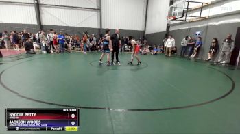 130 lbs Round 3 - Nycole Petty, Oregon vs Jackson Woods, Askeo International Mat Club