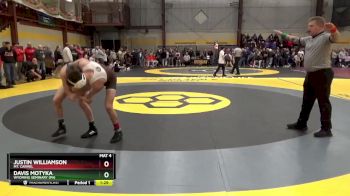 113 lbs Champ. Round 1 - Justin Williamson, Mt. Carmel vs Davis Motyka, Wyoming Seminary (PA)