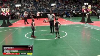 60 lbs Champ. Round 2 - Easton Ginn, MIRA vs Breccan Kellogg, Unattached