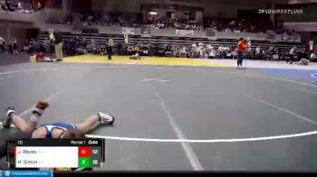 70 lbs Quarterfinals (8 Team) - Julian Reyes, Perham vs Henry Simon, Kasson-Mantorville