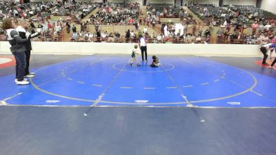 46 lbs Round Of 16 - Dalton Clark, Compound Wrestling vs Huxley Owens, Bulloch Bandits Wrestling Club