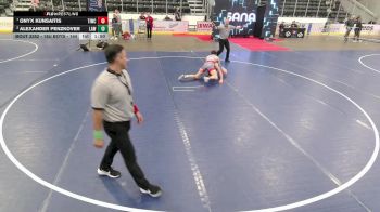 16U Boys - 144 lbs Quarters - Onyx Kunsaitis, Team Idaho Wrestling Club vs Alexander Penzkover, LaCrosse Area Wrestlers