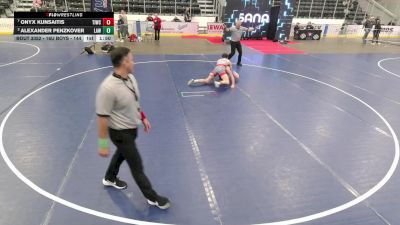 16U Boys - 144 lbs Quarters - Onyx Kunsaitis, Team Idaho Wrestling Club vs Alexander Penzkover, LaCrosse Area Wrestlers