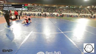 175 lbs Round Of 32 - Ryan Clark, Tuttle vs Justin Hebert II, Poteau