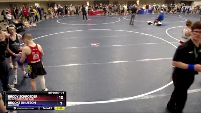 92 lbs Round 1 - Lincoln Goodrich, Pinnacle Wrestling Club vs Coleman McNutt, Wayzata Youth Wrestling