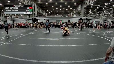 157 lbs Round 1 (8 Team) - Scott Huffmyer, Wrecking Crew Blue vs Kennedy Thomas, The Plumbers