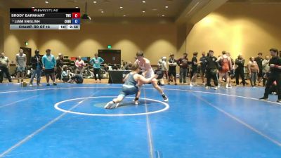 190 lbs Champ. Rd Of 16 - Brody Barnhart, Tiger Wrestling Club vs Liam English, Cobra