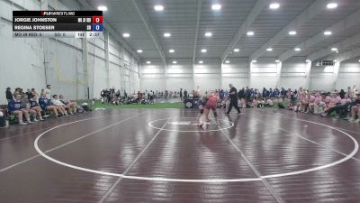 130 lbs Jorgie Johnston, Missouri Red vs Regina Stoeser, South Dakota