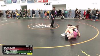 155 lbs Round 2 - Amelia Fawcett, Pioneer Grappling Academy vs Calyse Clark, Interior Grappling Academy