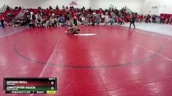 165 lbs Cons. Semi - Christopher Galicia, Fort Lupton vs Antonio Beall, Monarch