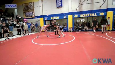 84-88 lbs Rr Rnd 2 - Corbin Burwell, Caney Valley Wrestling vs Mekko Stites, Berryhill Wrestling Club