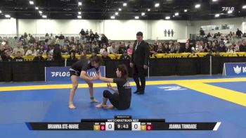 Joanna Trindade vs Brianna Ste-Marie 2025 World IBJJF Jiu-Jitsu No-Gi Championship