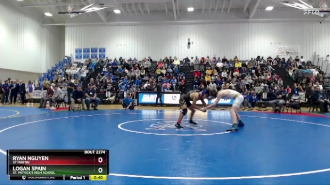 120 lbs 7th Place Match - Ryan Nguyen, St Martin vs Logan Spain, St ...