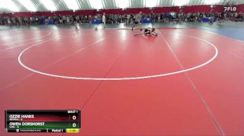 106 lbs Round 1 (6 Team) - Ozzie Hanks, Bemidji vs Owen Dorshorst, Lodi