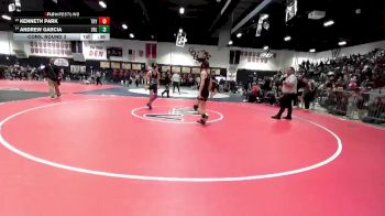 120 lbs Cons. Round 3 - Kenneth Park, Troy vs Andrew Garcia, Vista Del Lago