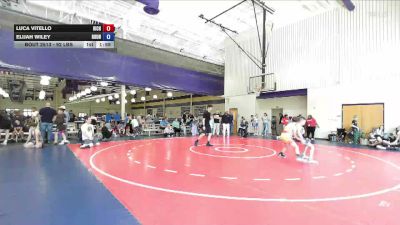 92 lbs Rr Rnd 1 - Luca Vitello, Richmond Hill Wrestling Club vs Elijah Wiley, Roundtree Wrestling Academy