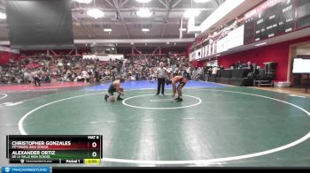 167 lbs Champ. Round 2 - Alexander Ortiz, De La Salle High School vs Christopher Gonzales, Pittsburg High School