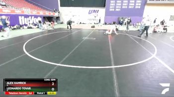 220 lbs Cons. Semi - Alex Hamrick, IL vs Leonardo Tovar, IL