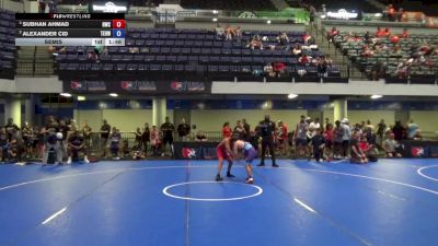 93 lbs Semis - Subhan Ahmad, HeadHunters Wrestling Club vs Alexander Cid, Toss Em Up Wrestling Academy