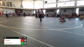 95 lbs Placement (4 Team) - Genesis Ramirez, Beast Mode Pink vs Alexis Lauta, Team Pennsylvania
